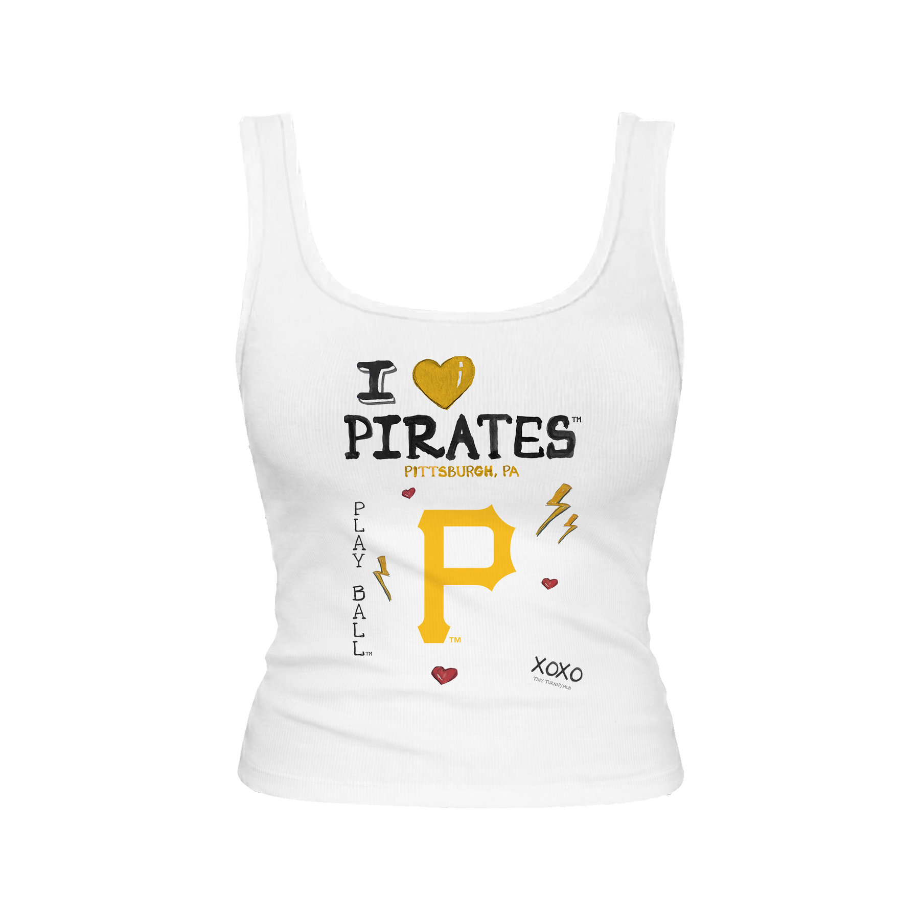 Pittsburgh Pirates I Heart Pirates Emmy Tank