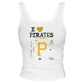 I Heart Pirates Tank - Tiny Turnip