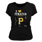 I Heart Pirates Women's Tee Shirt - Tiny Turnip