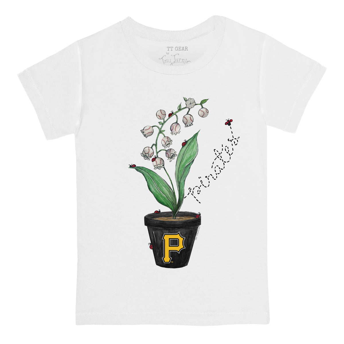 Pittsburgh Pirates Ladybug Tee Shirt