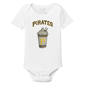 Pittsburgh Pirates Latte Short Sleeve Snapper