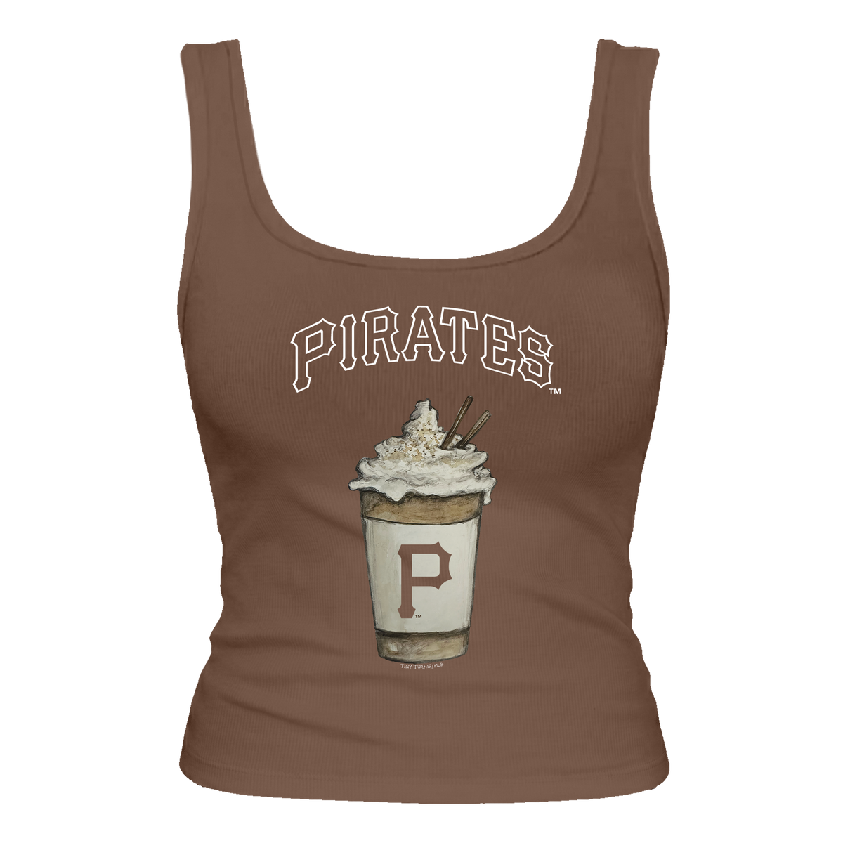 Pittsburgh Pirates Latte Emmy Tank