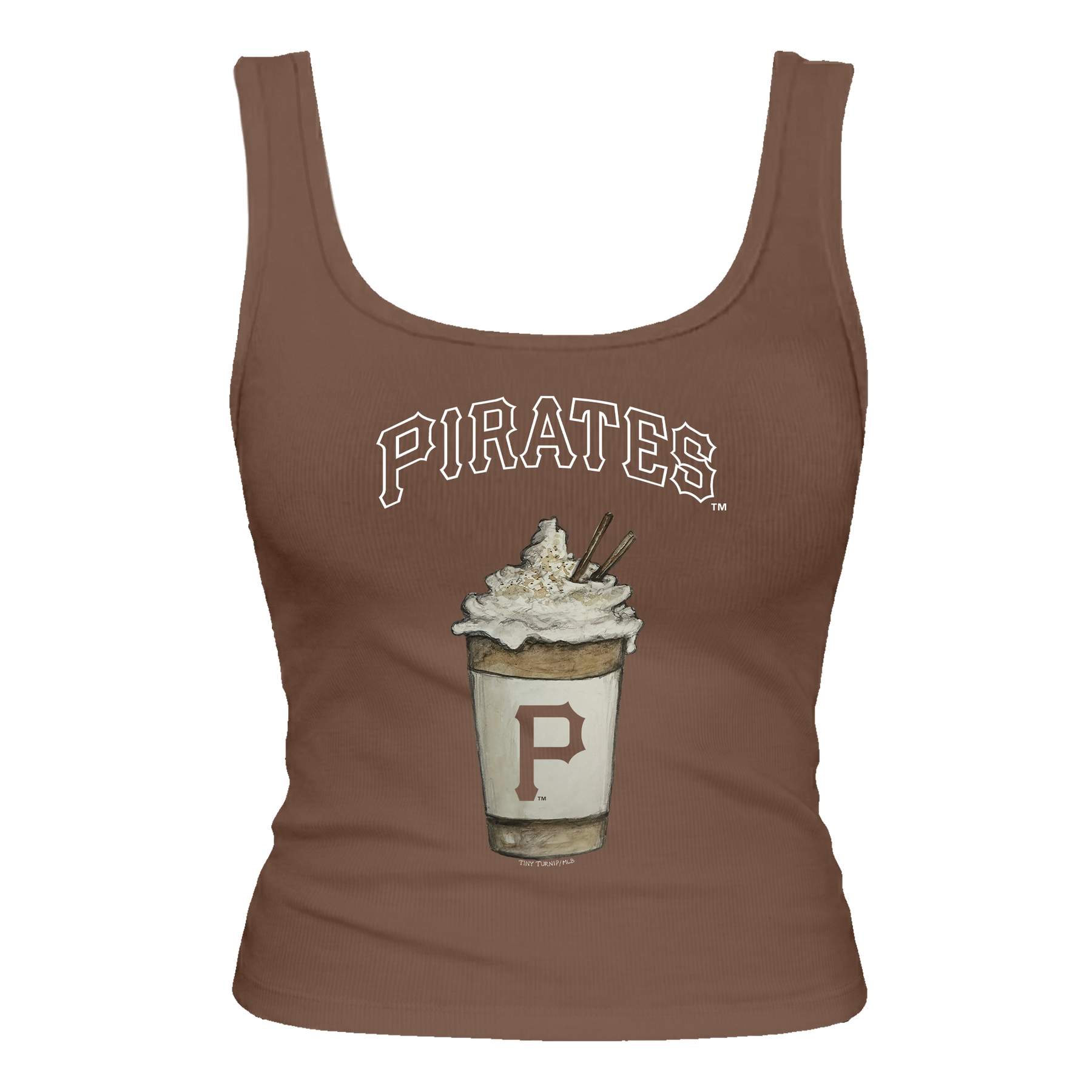 Pittsburgh Pirates Latte Emmy Tank