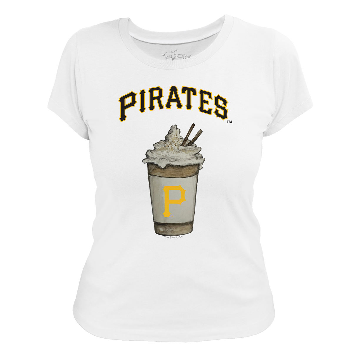 Pittsburgh Pirates Latte Women's Tee Shirt