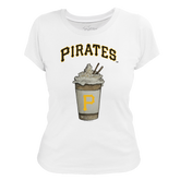 Pittsburgh Pirates Latte Women's Tee Shirt