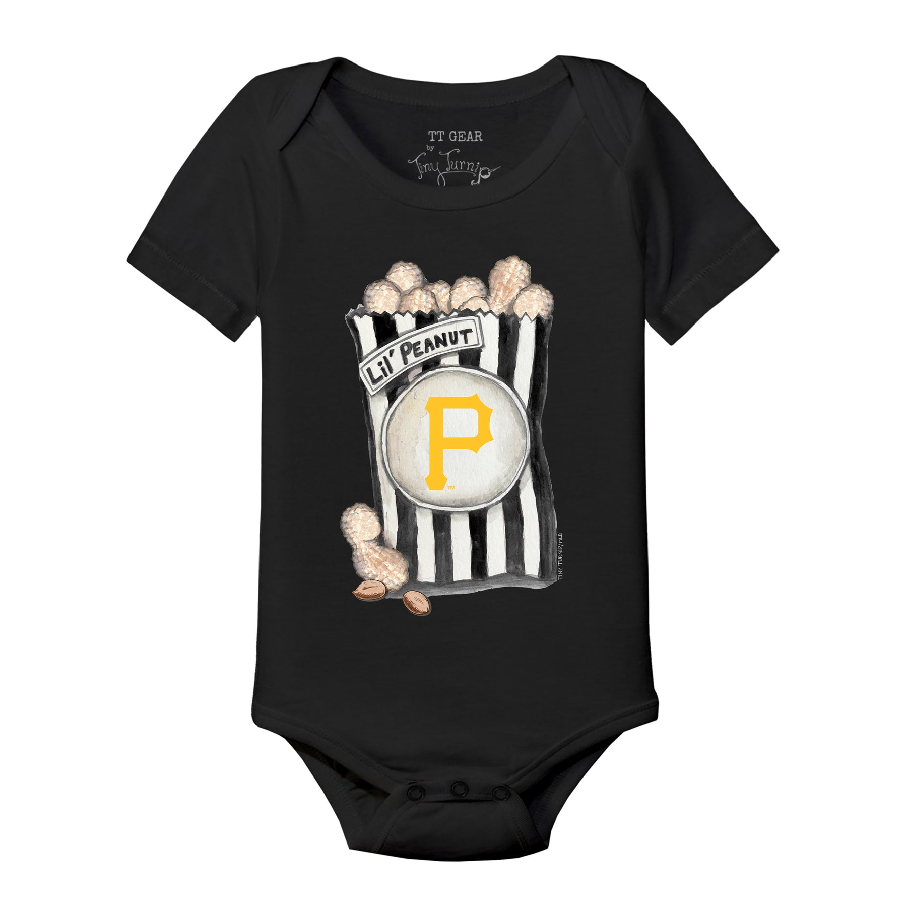 Pittsburgh Pirates Lil' Peanut Short Sleeve Snapper