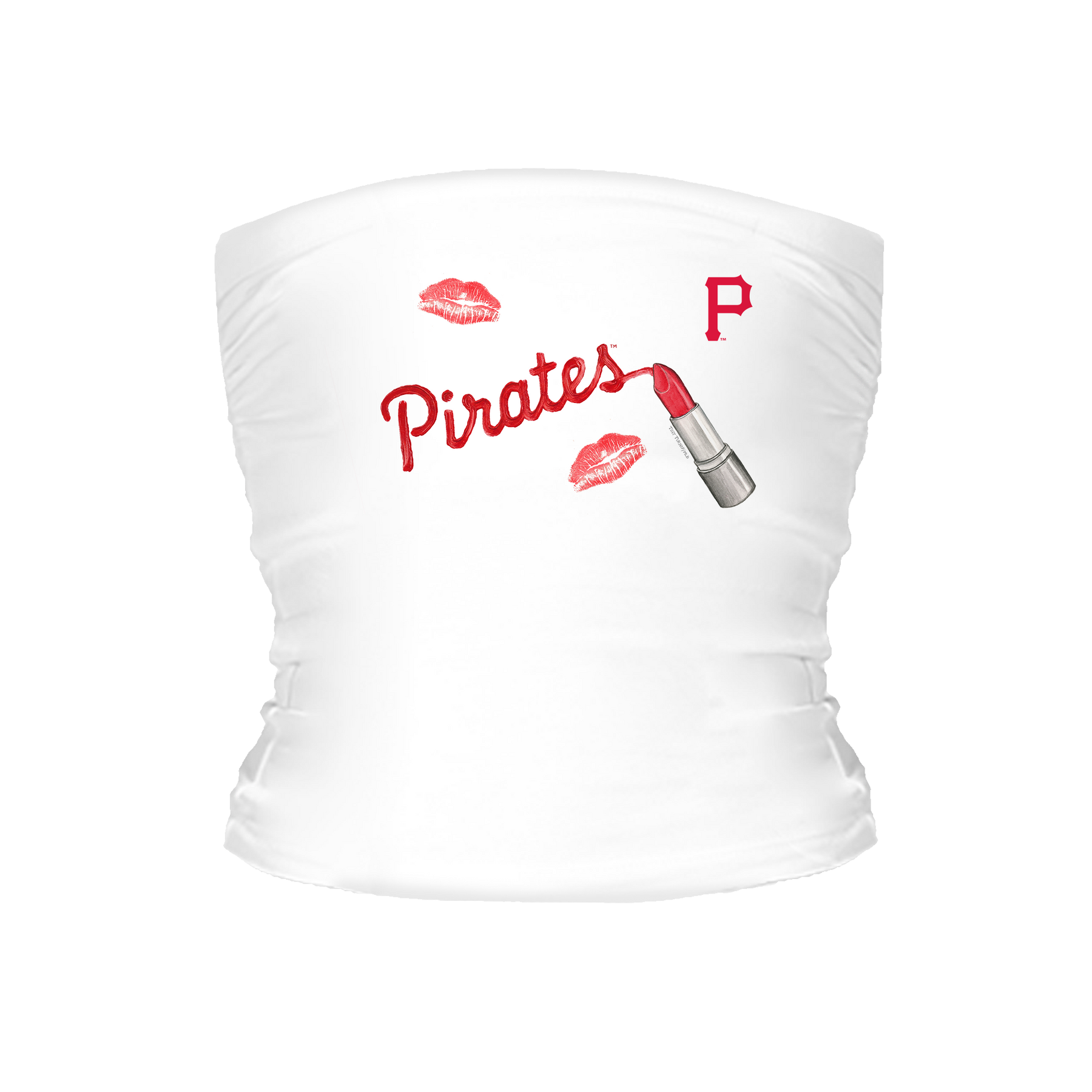 Pittsburgh Pirates Lipstick Tube Top - Tiny Turnip