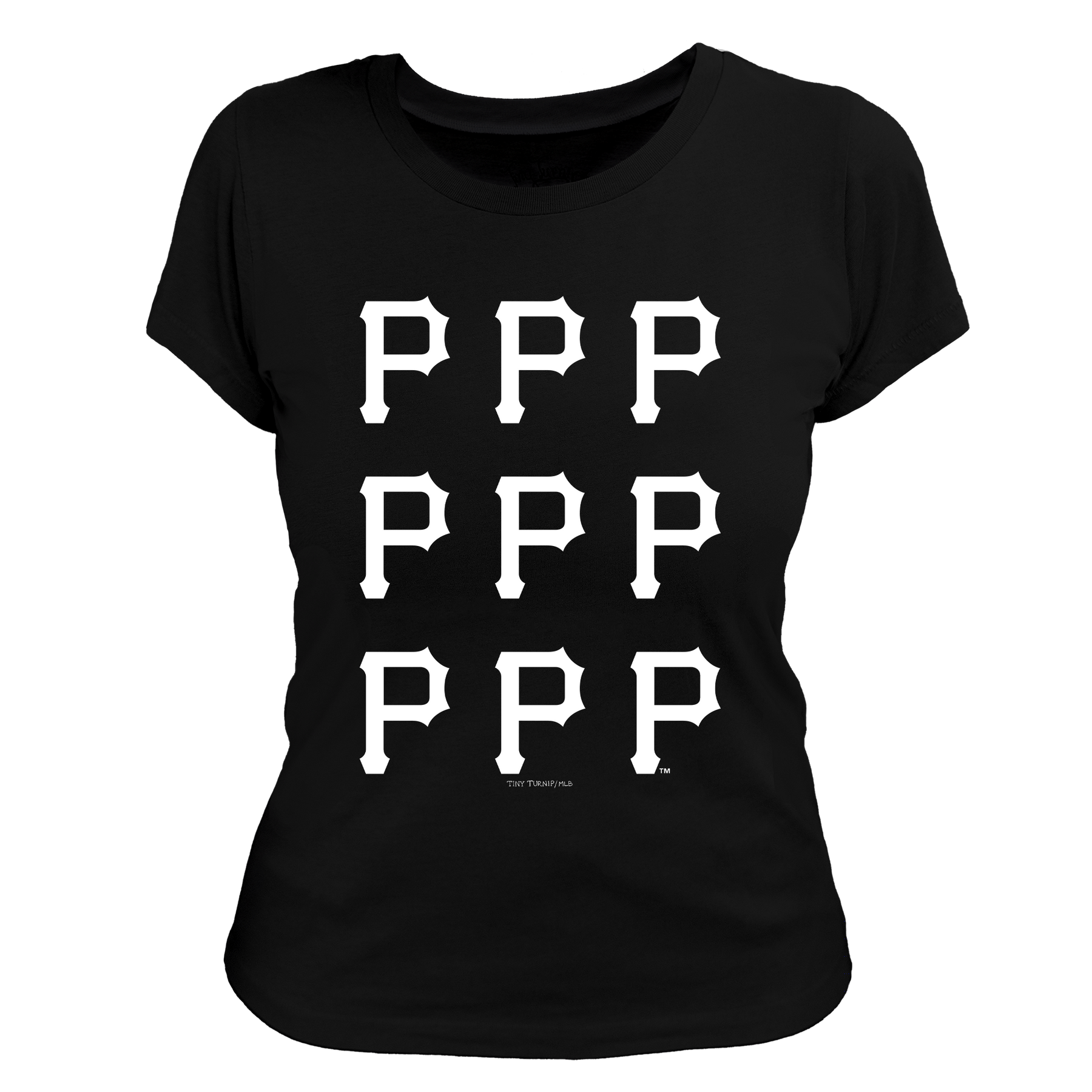 Pittsburgh Pirates Logo Grid Tee Shirt