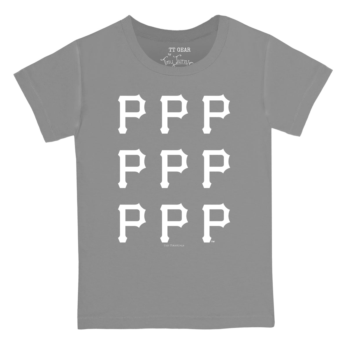 Pittsburgh Pirates Logo Grid Tee Shirt