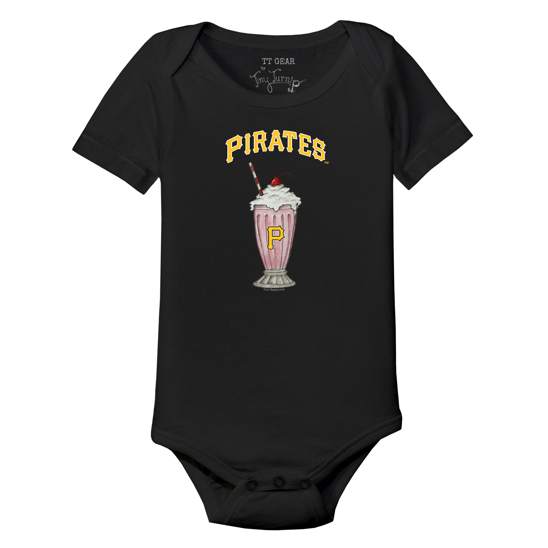 Pittsburgh Pirates Milkshake Short Sleeve Snapper