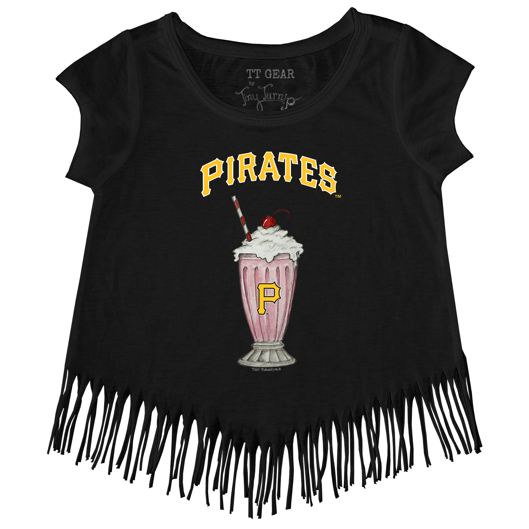 Pittsburgh Pirates Milkshake Fringe Tee