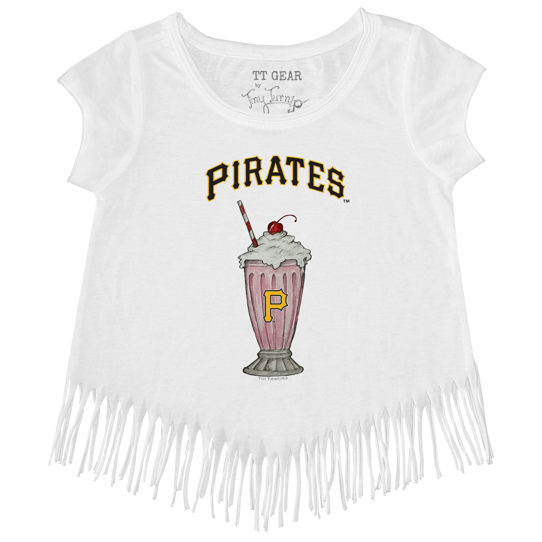 Pittsburgh Pirates Milkshake Fringe Tee