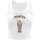 Pittsburgh Pirates Milkshake Crop Tank