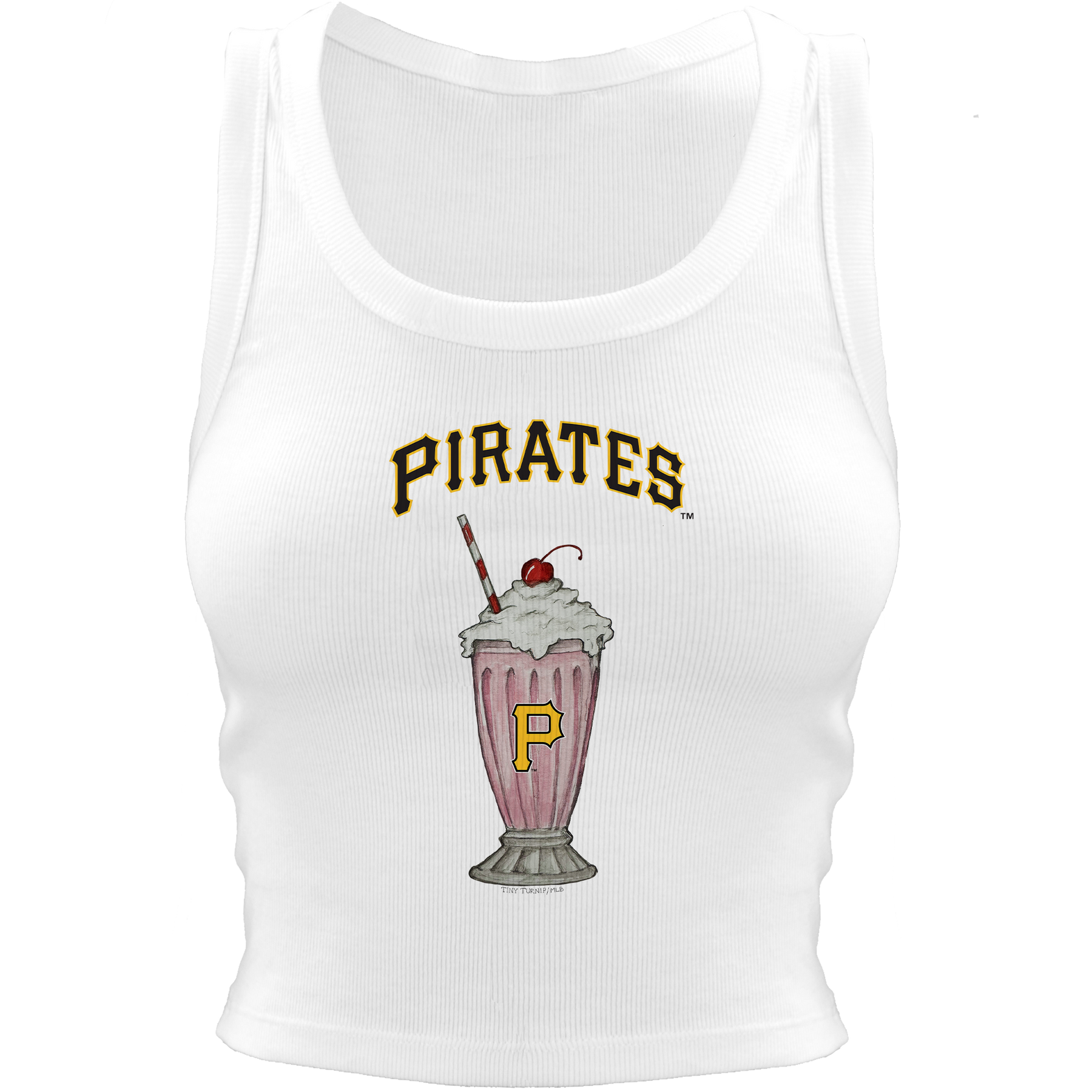 Pittsburgh Pirates Milkshake Crop Tank