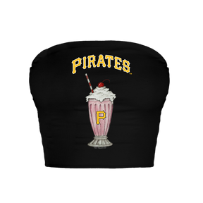 Pittsburgh Pirates Milkshake Crop Tube Top