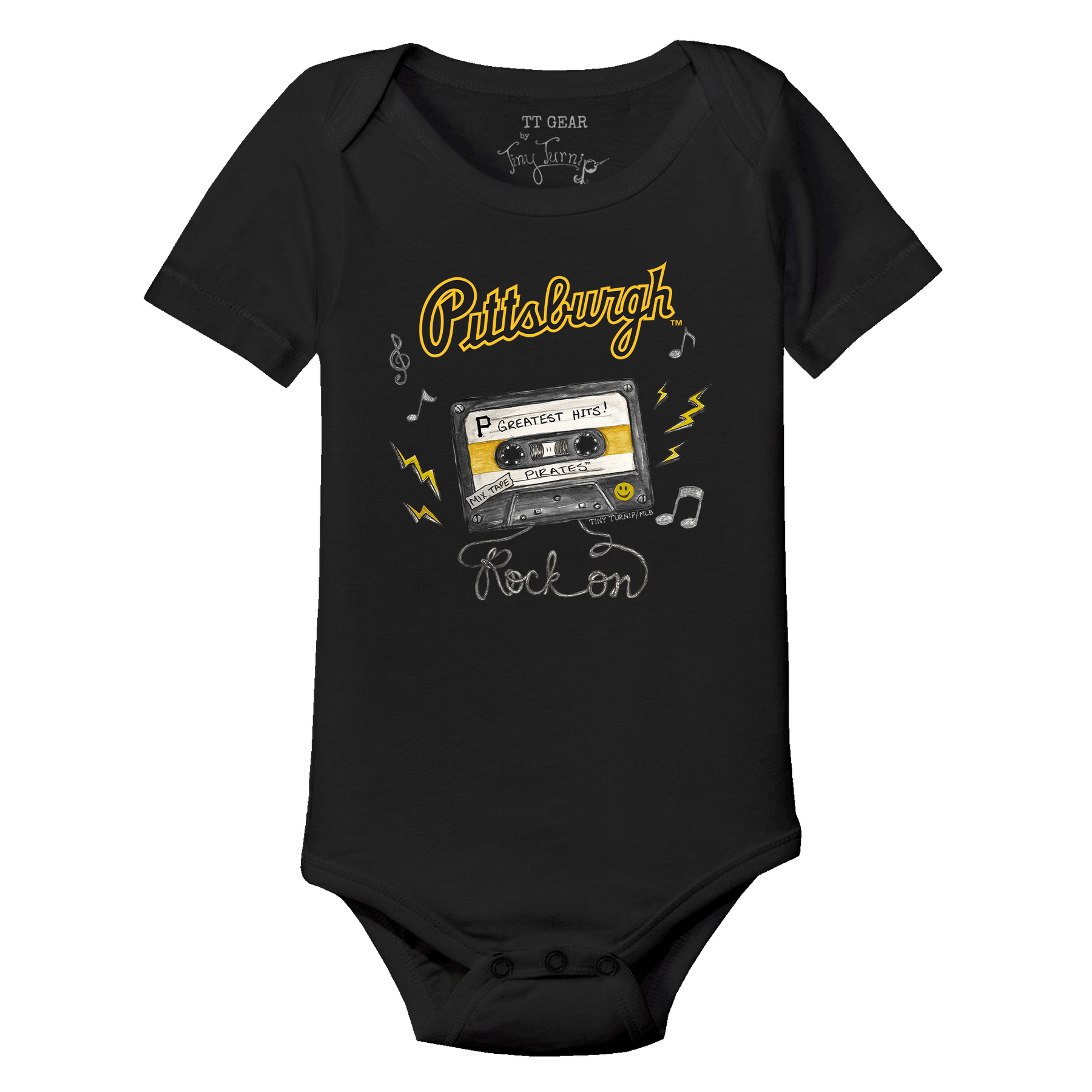 Pittsburgh Pirates Mixtape Short Sleeve Snapper