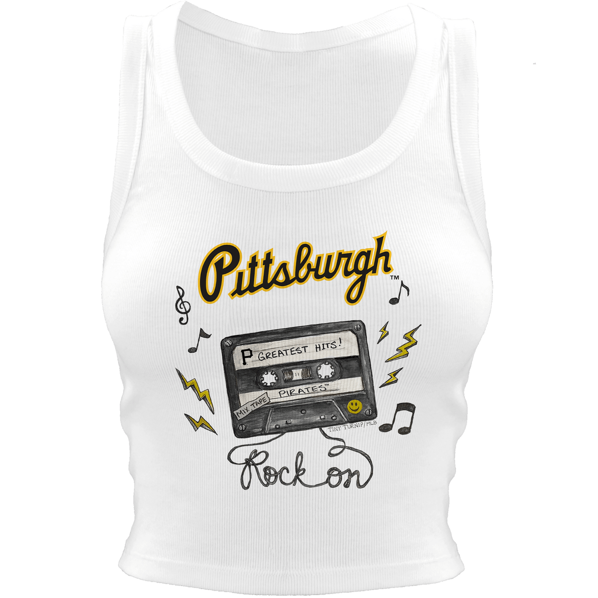Pittsburgh Pirates Mixtape Crop Tank