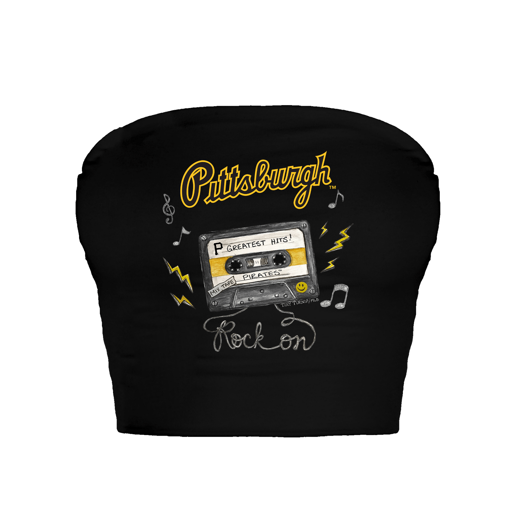 Pittsburgh Pirates Mixtape Crop Tube Top