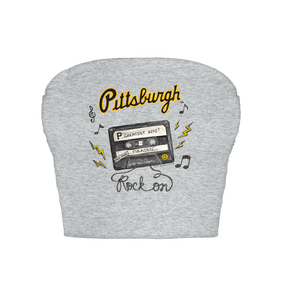Pittsburgh Pirates Mixtape Crop Tube Top