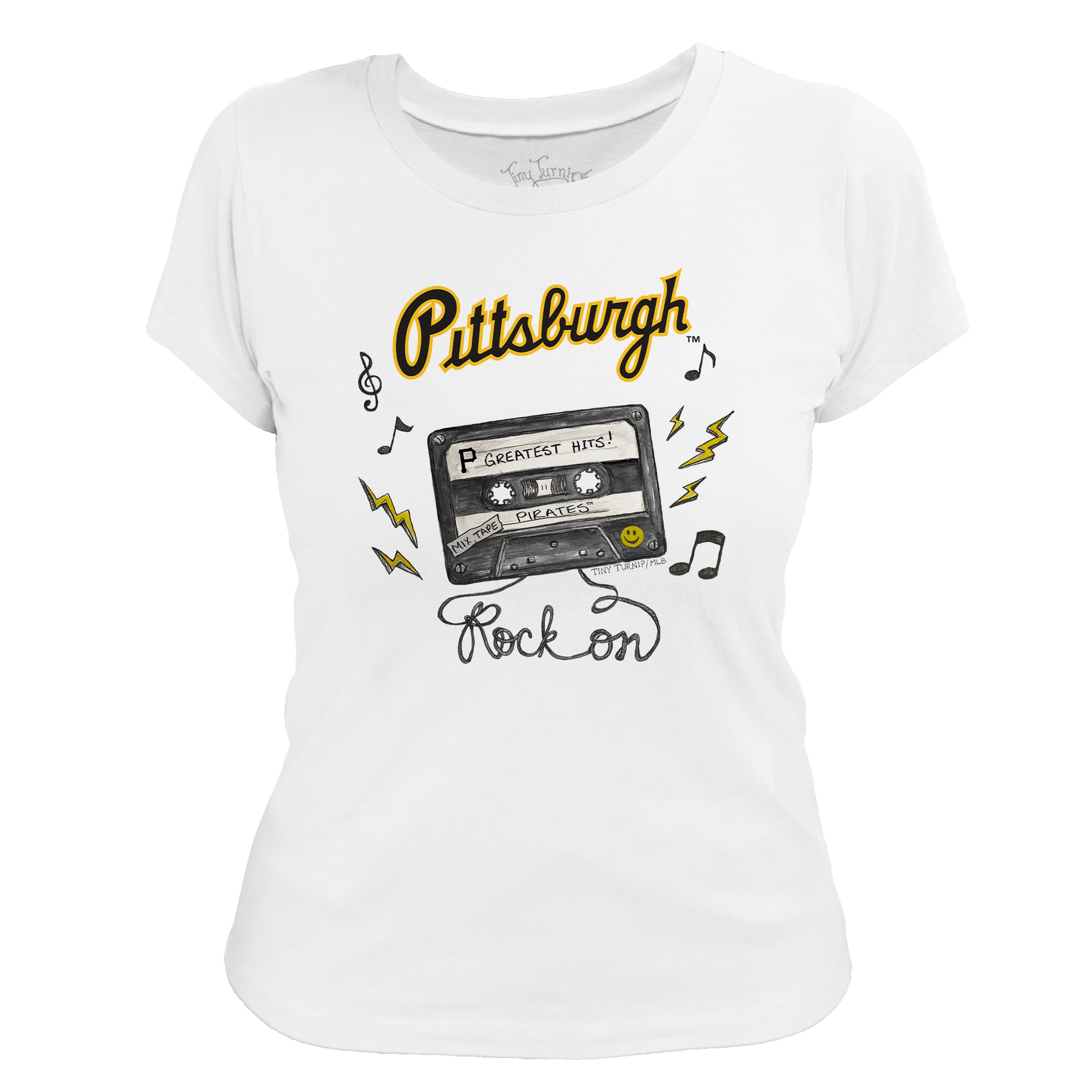 Pittsburgh Pirates Mixtape Women's Tee Shirt
