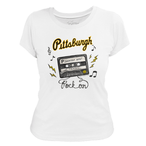 Pittsburgh Pirates Mixtape Women's Tee Shirt
