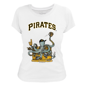 Pittsburgh Pirates Octopus Tee Shirt