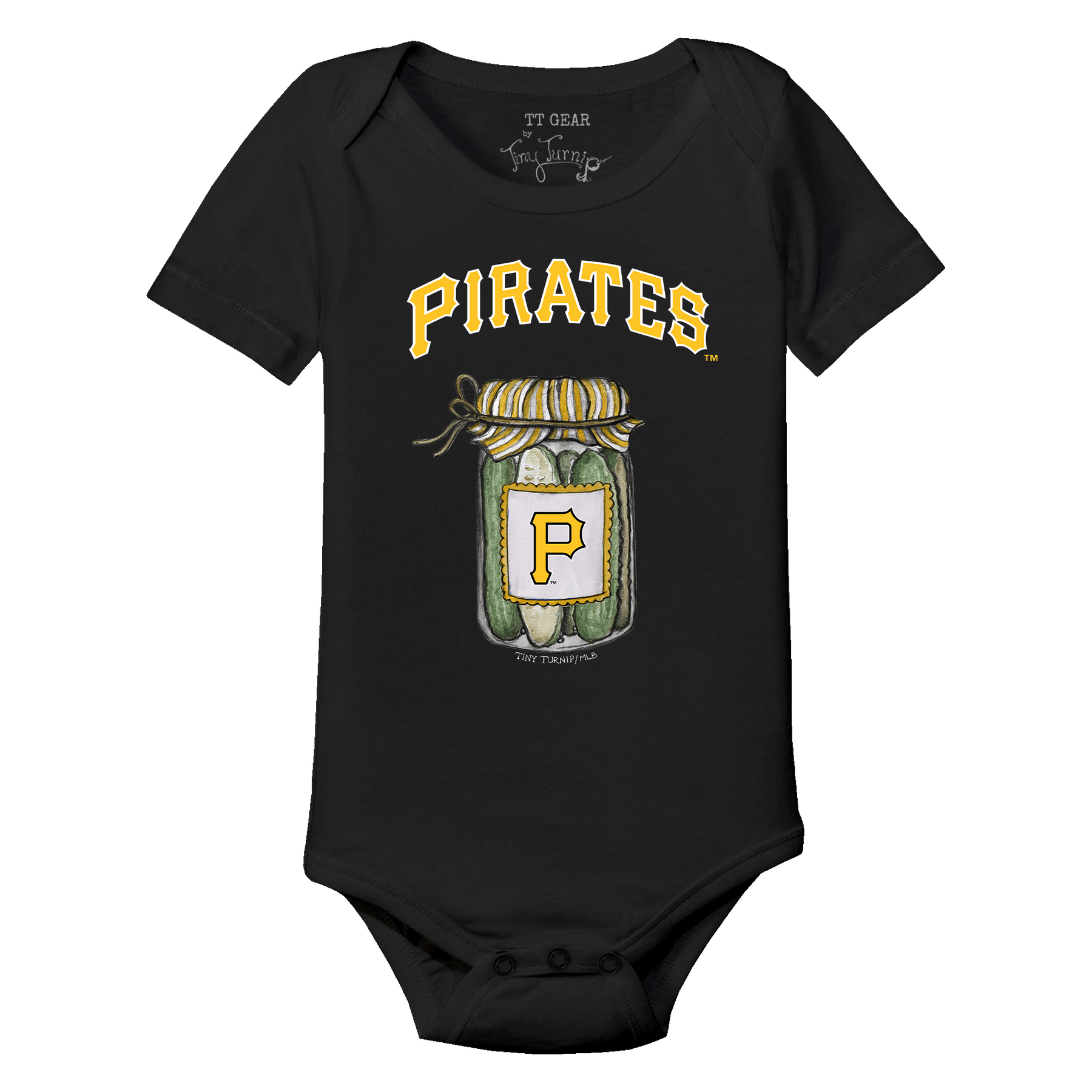Pittsburgh Pirates Pickle Jar Short Sleeve Snapper