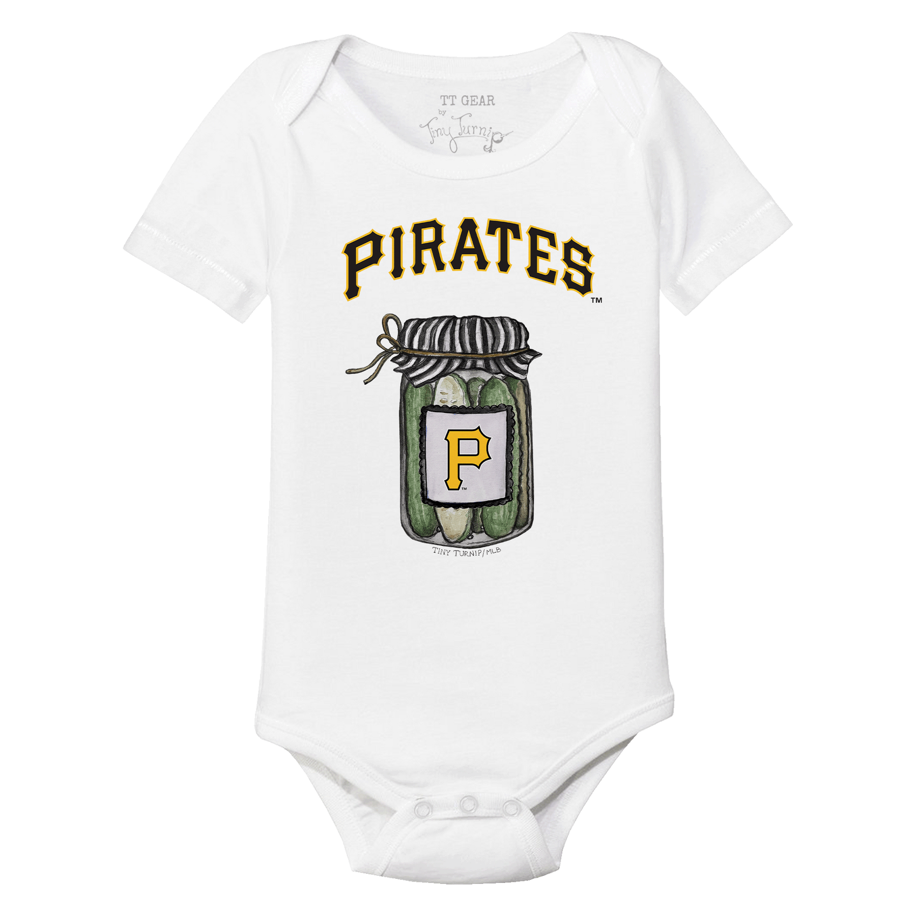 Pittsburgh Pirates Pickle Jar Short Sleeve Snapper