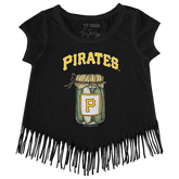 Pittsburgh Pirates Pickle Jar Fringe Tee