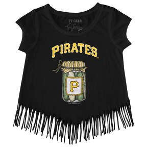 Pittsburgh Pirates Pickle Jar Fringe Tee