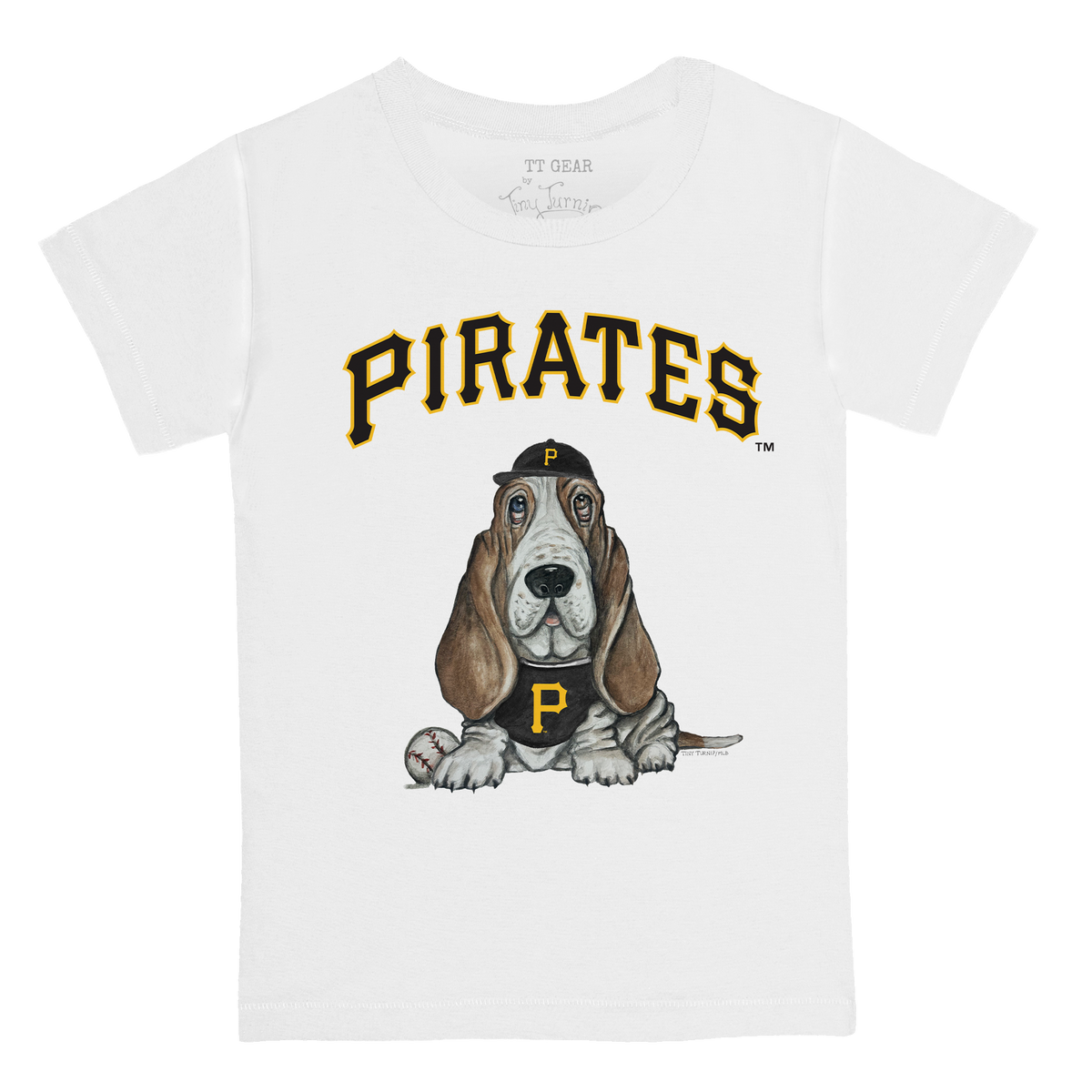 Pittsburgh Pirates Puddy Kid's Tee Shirt - Tiny Turnip
