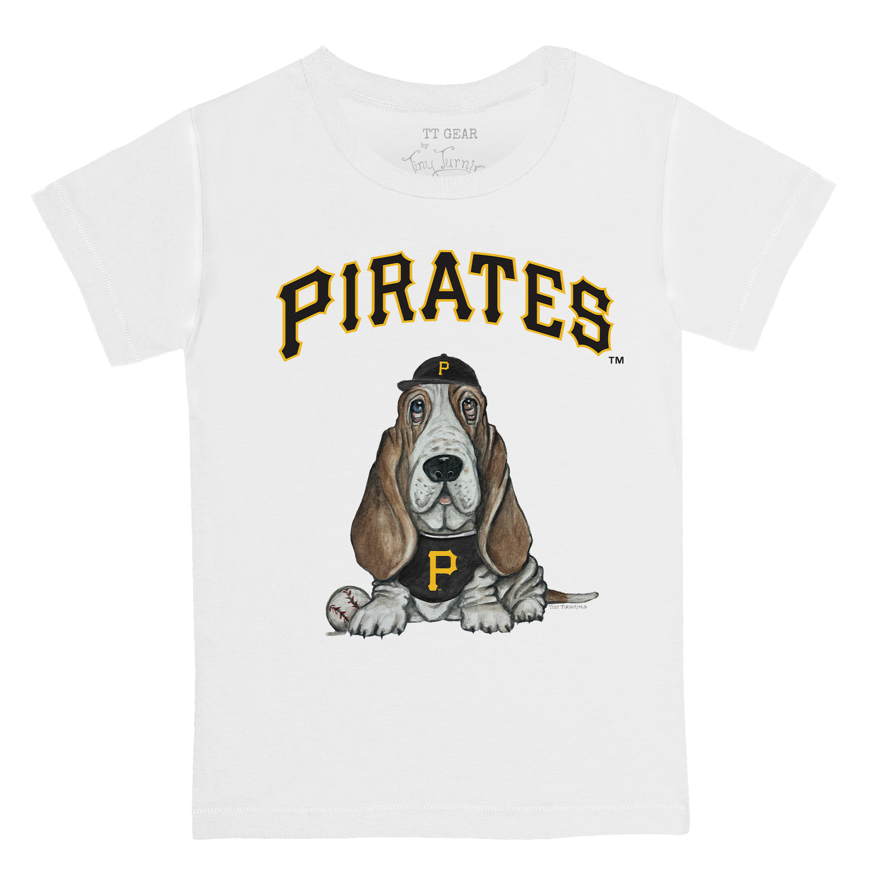 Pittsburgh Pirates Puddy Kid's Tee Shirt - Tiny Turnip