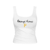 Pittsburgh Pirates Logo Script Emmy Tank