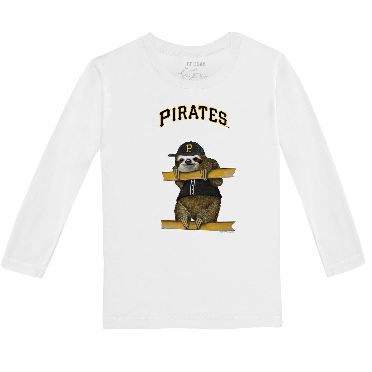 Pittsburgh Pirates Sloth Long-Sleeve Tee Shirt