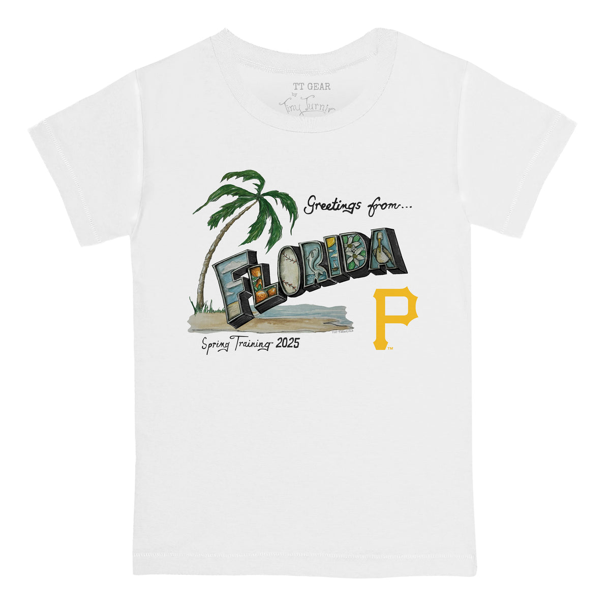 Pittsburgh Pirates Spring Training 2025 Tee Shirt