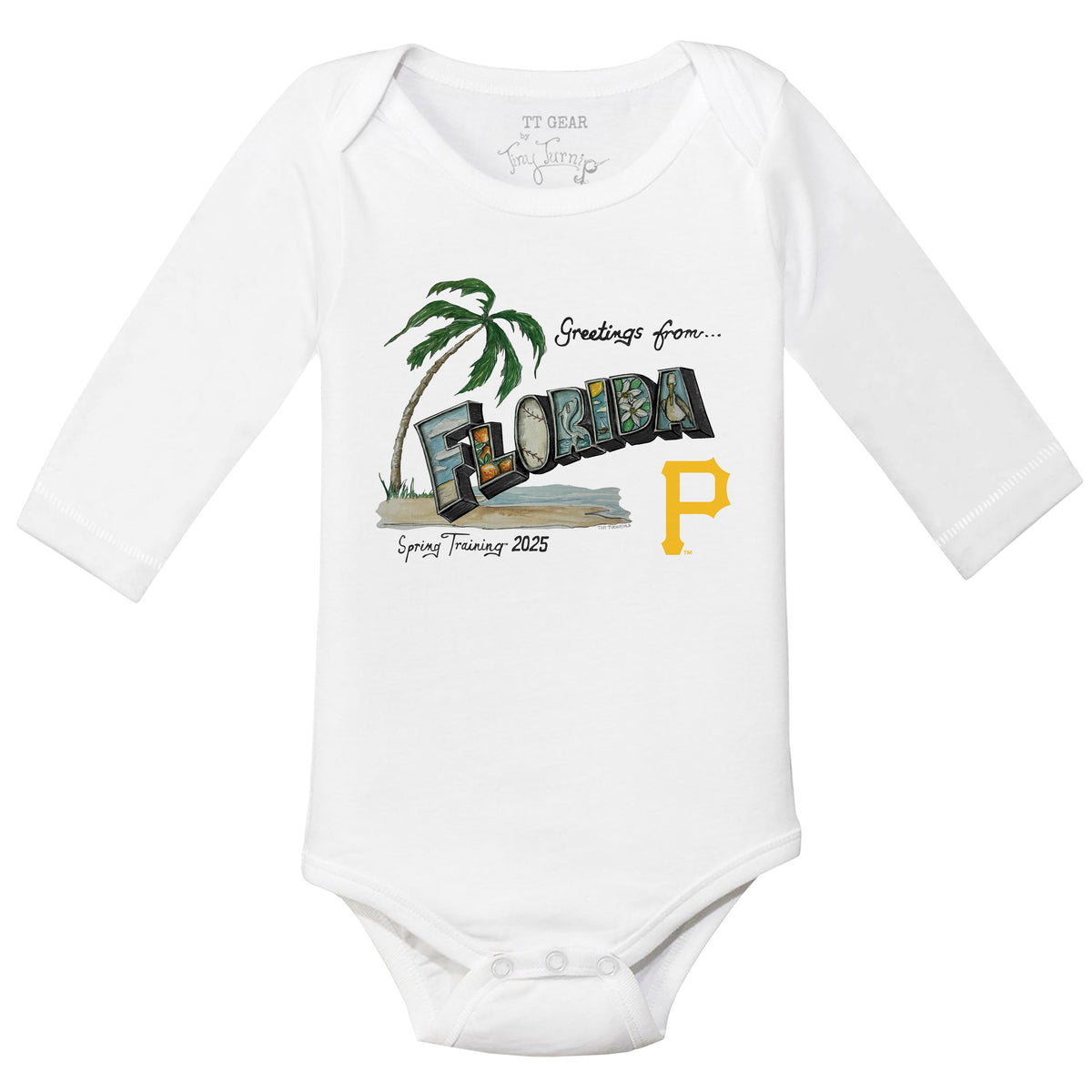 Pittsburgh Pirates Spring Training 2025 Long Sleeve Snapper