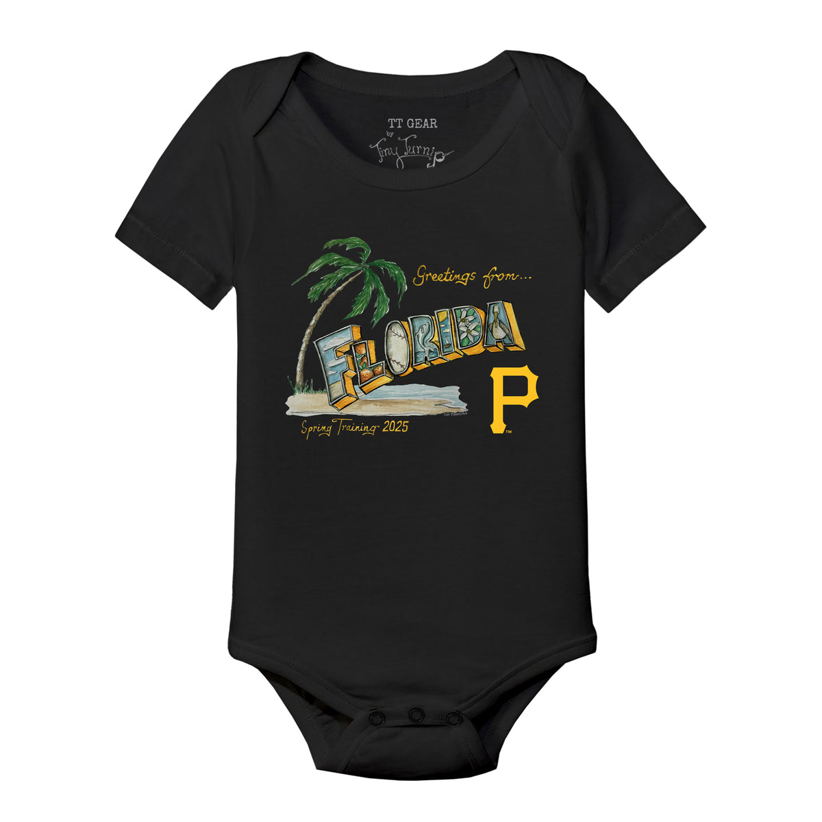 Pittsburgh Pirates Spring Training 2025 Short Sleeve Snapper