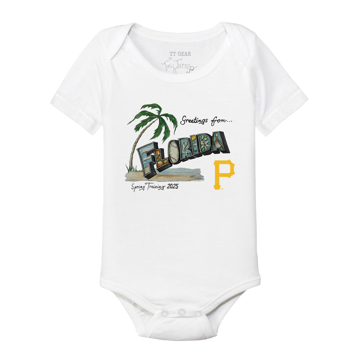 Pittsburgh Pirates Spring Training 2025 Short Sleeve Snapper