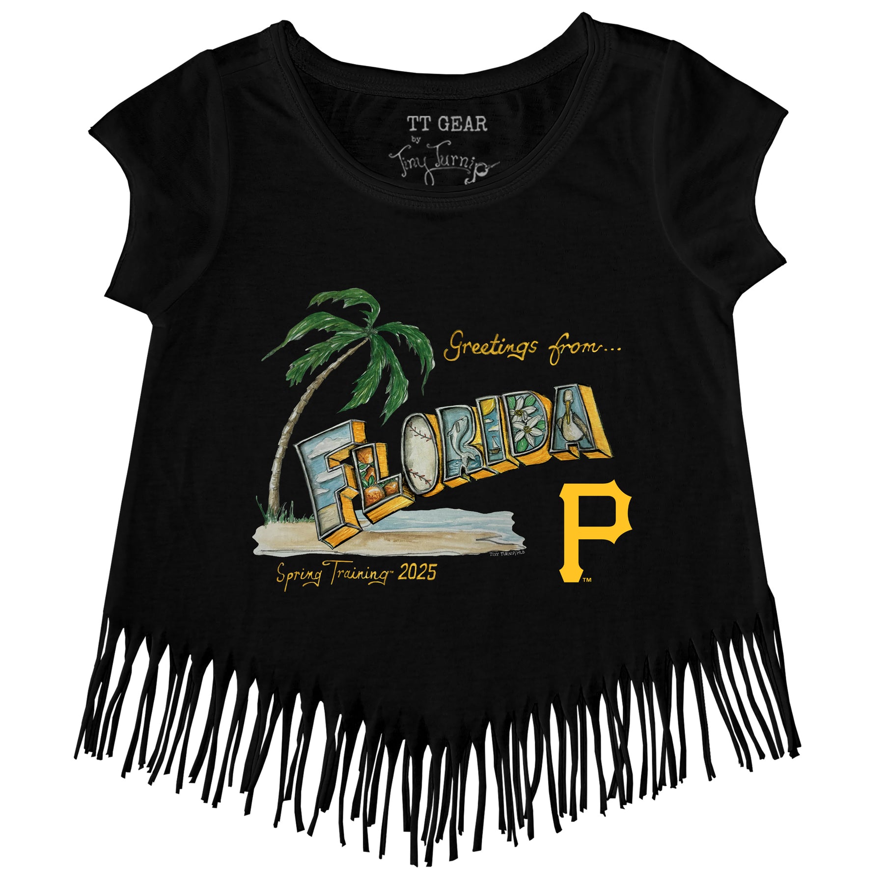 Pittsburgh Pirates Spring Training 2025 Fringe Tee