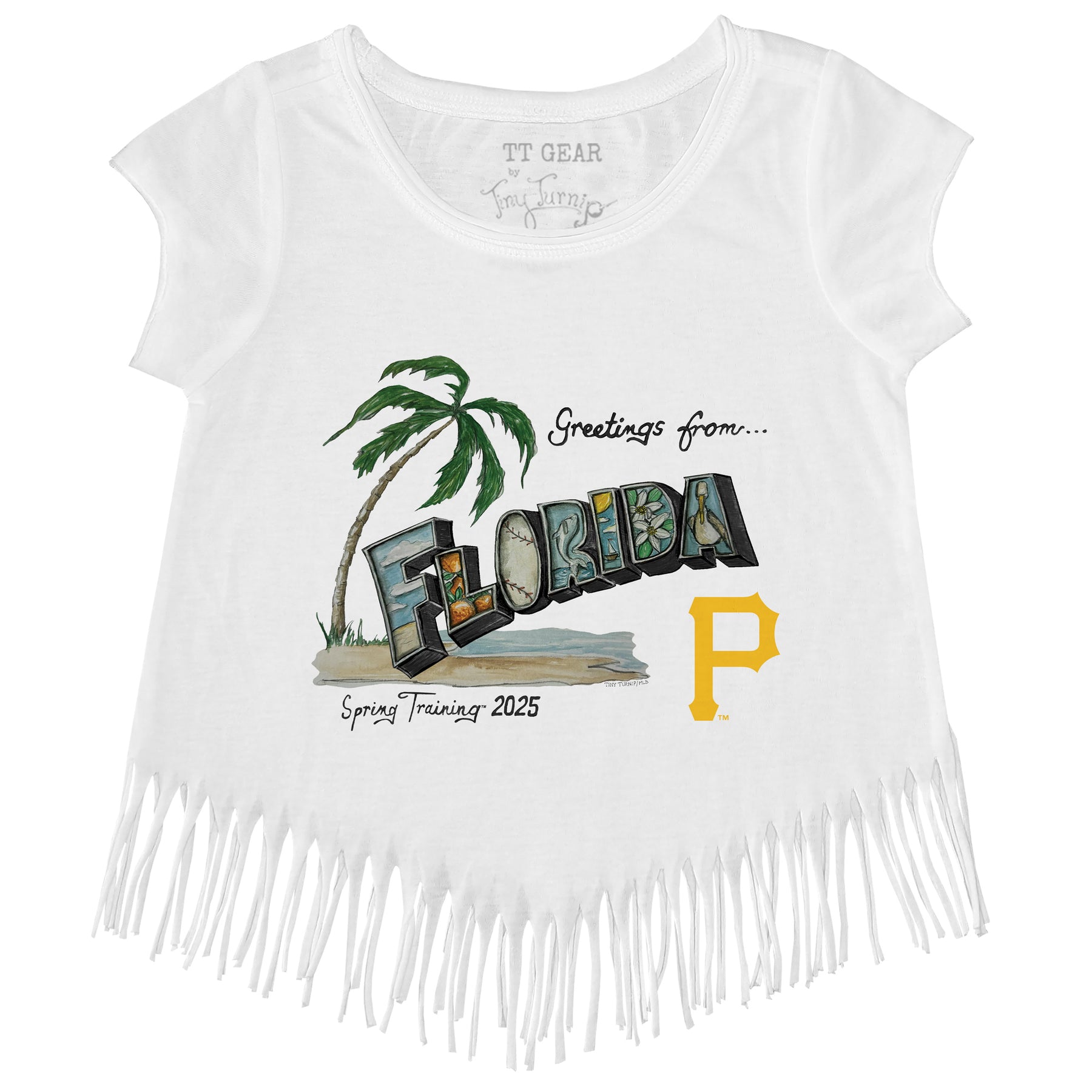 Pittsburgh Pirates Spring Training 2025 Fringe Tee