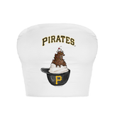 Pittsburgh Pirates Sundae Helmet Crop Tube Top