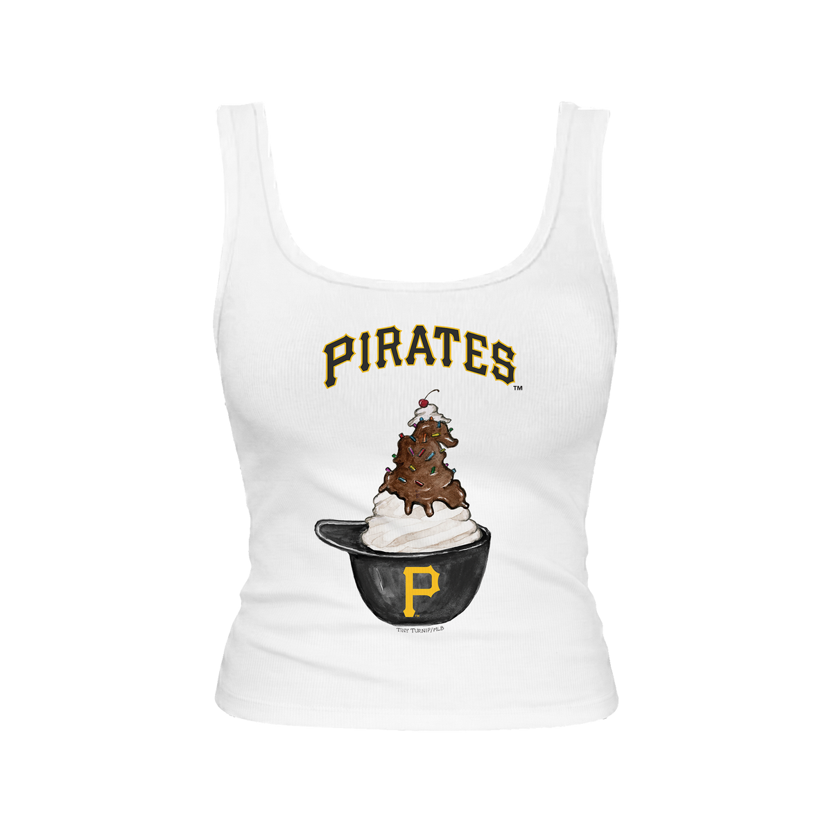 Pittsburgh Pirates Sundae Helmet Emmy Tank