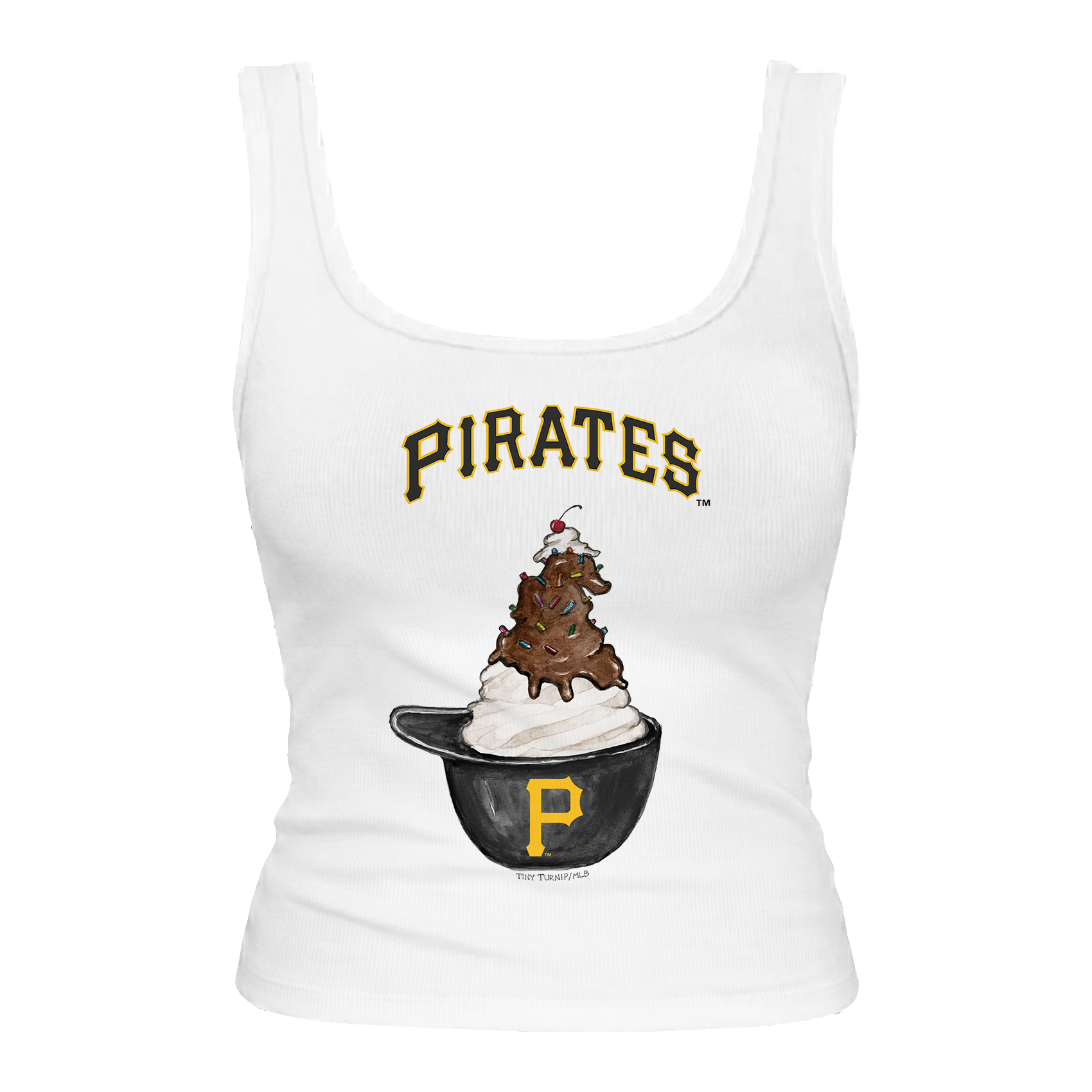 Pittsburgh Pirates Sundae Helmet Emmy Tank
