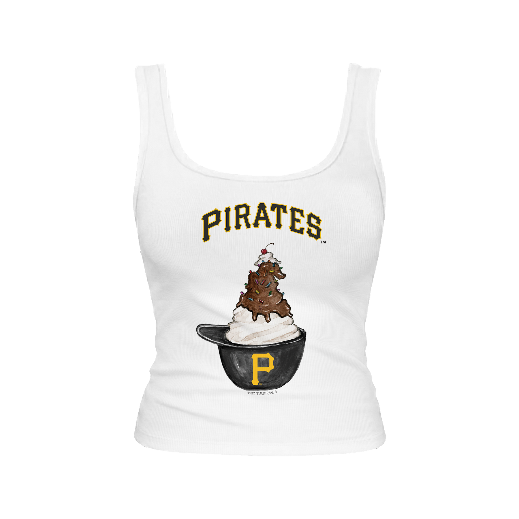 Pittsburgh Pirates Sundae Helmet Emmy Tank