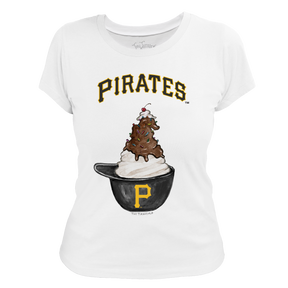 Pittsburgh Pirates Sundae Helmet Women's Tee Shirt