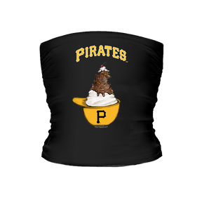 Pittsburgh Pirates Sundae Helmet Tube Top - Tiny Turnip