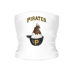 Pittsburgh Pirates Sundae Helmet Tube Top - Tiny Turnip