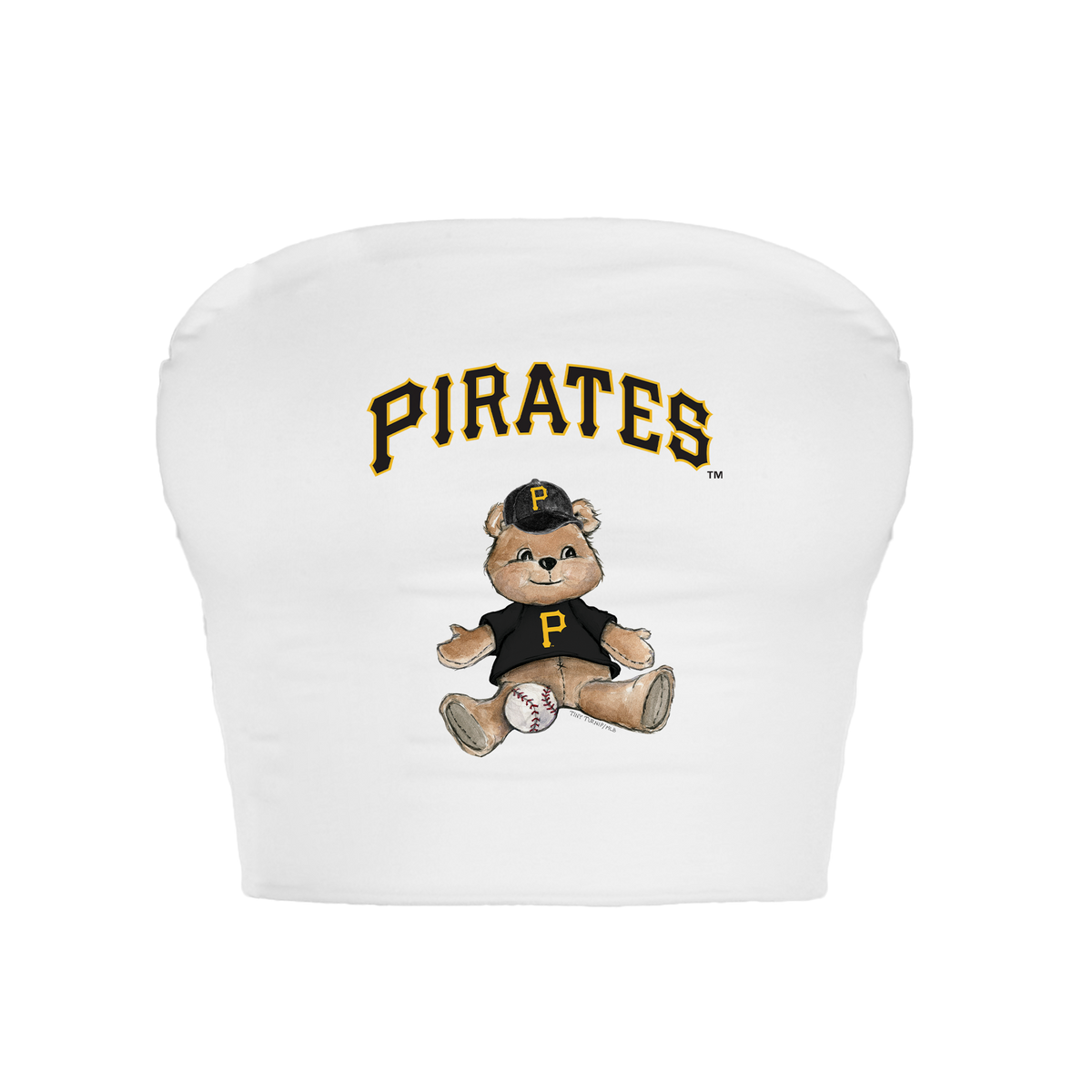 Pittsburgh Pirates Teddy Crop Tube Top