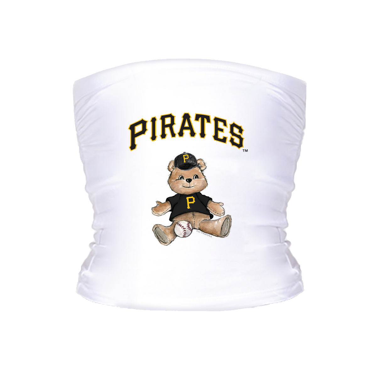 Pittsburgh Pirates Teddy Crop Tube Top