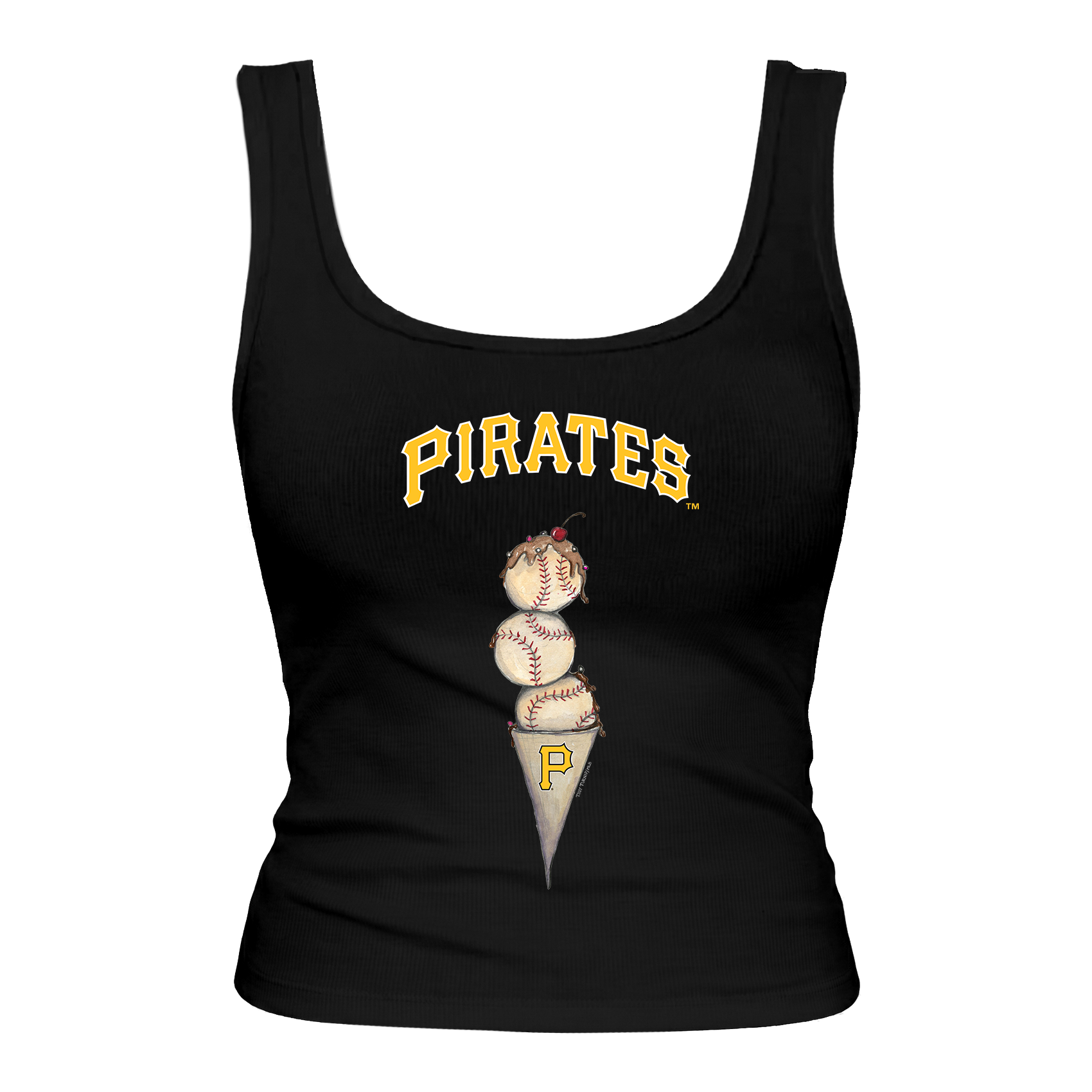 Pittsburgh Pirates Triple Scoop Emmy Tank